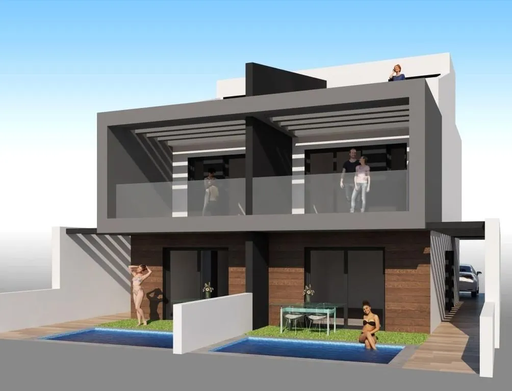 Contemporary Villa with Pool in Santiago de la Ribera