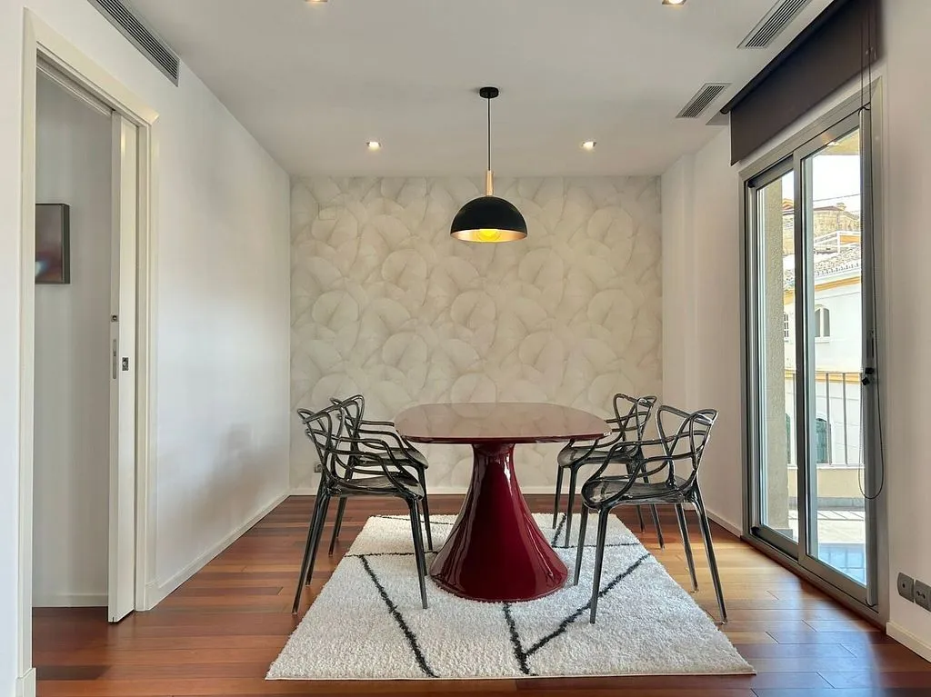 Salle à manger - Apartment with Terrace in Málaga's Historic Centre