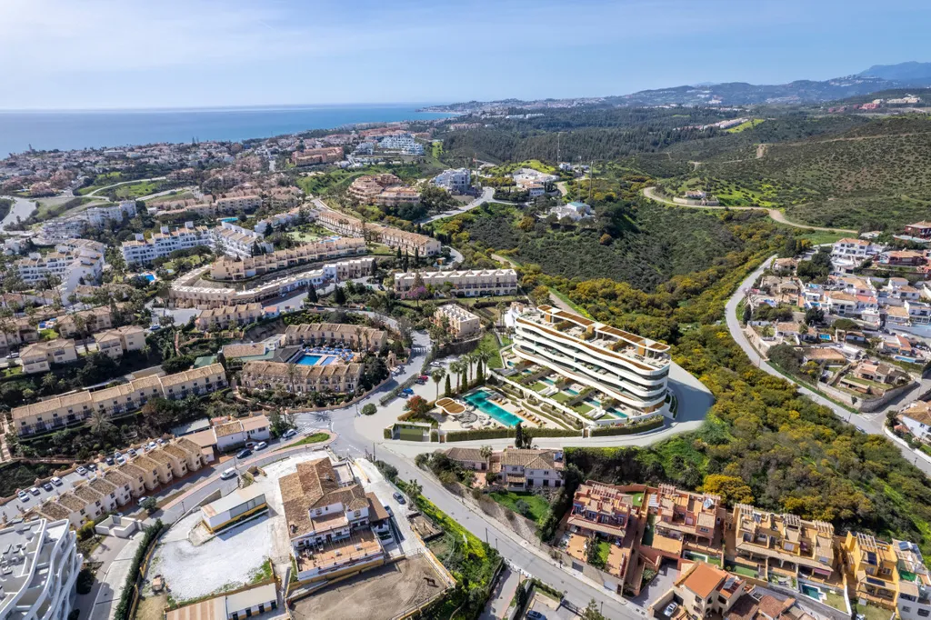 Õhuvaade - Luxury Apartment with Pool in Mijas Costa