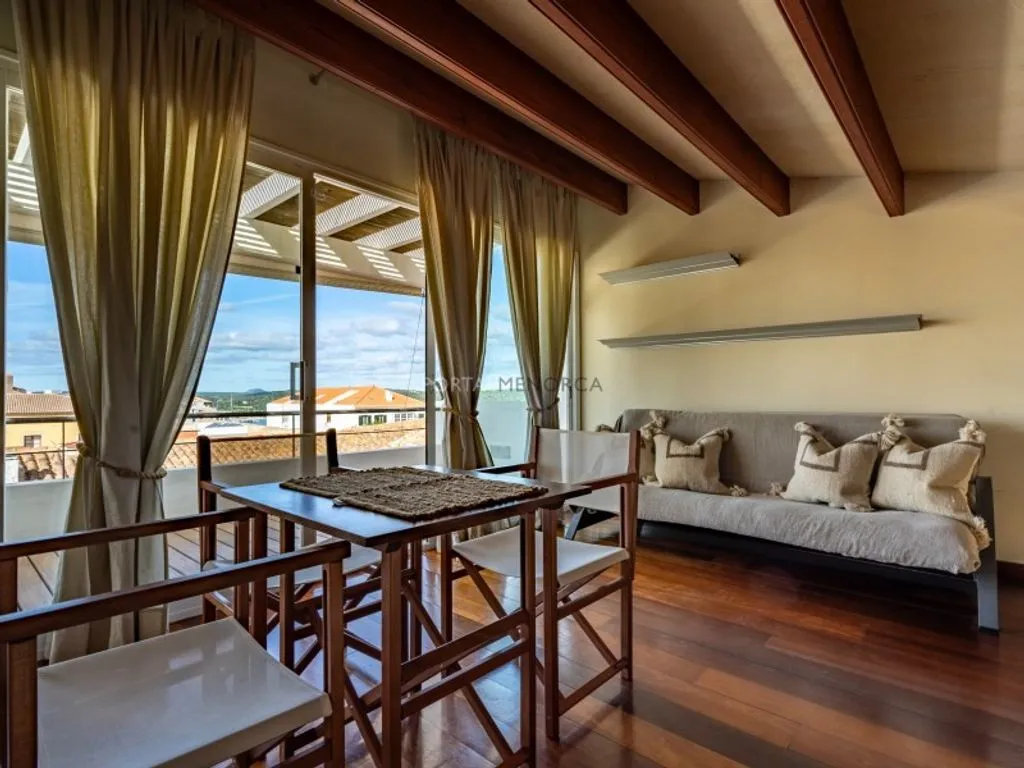 Living Room - Converted Factory House with Terraces in Mahón