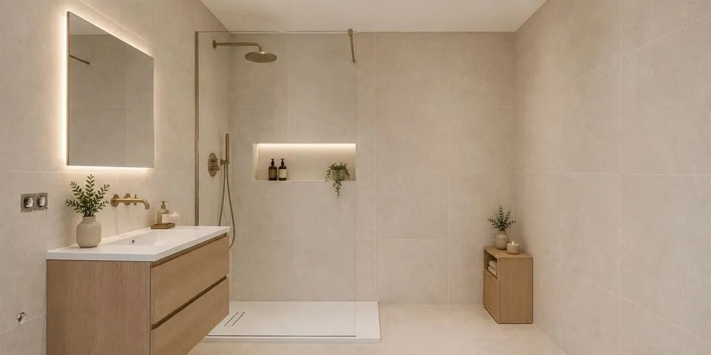 Salles de bain - Appartement avec Terrasse à Wezemaal