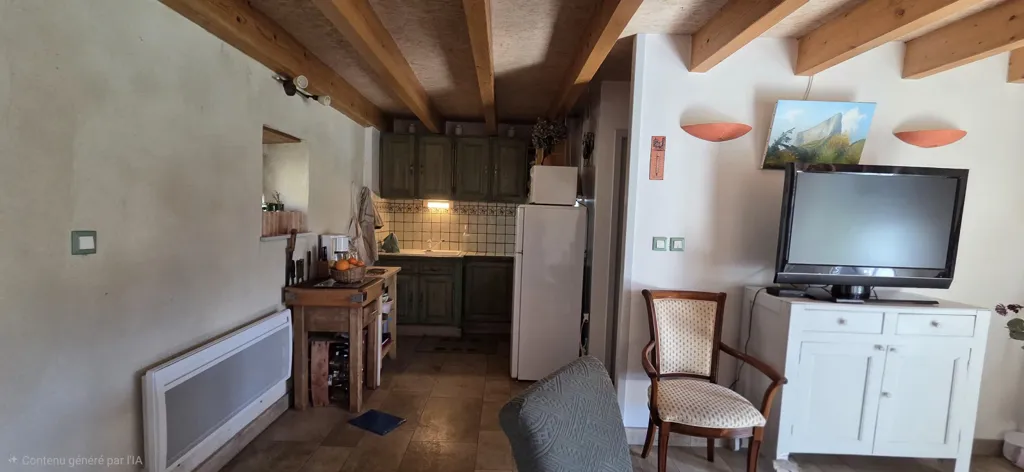 Salle à manger - Maison en Pierres avec Dépendance à Saint-Barthélemy-Grozon