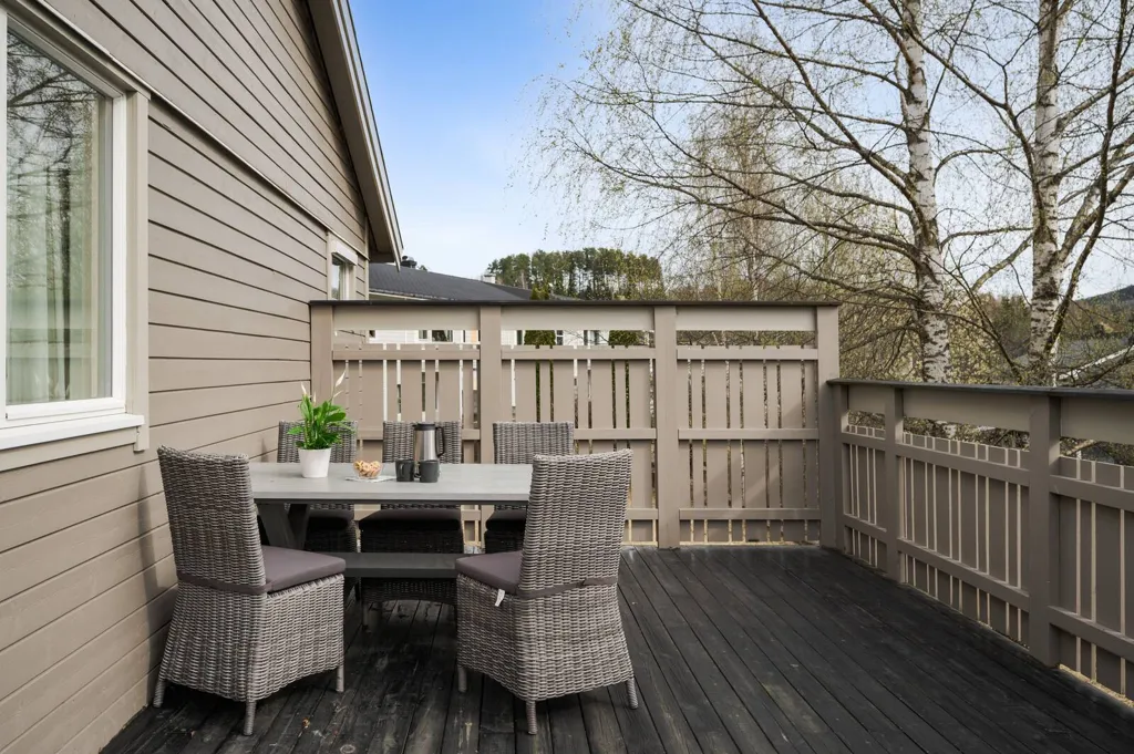 Terrass - Family-Friendly House in Brumunddal