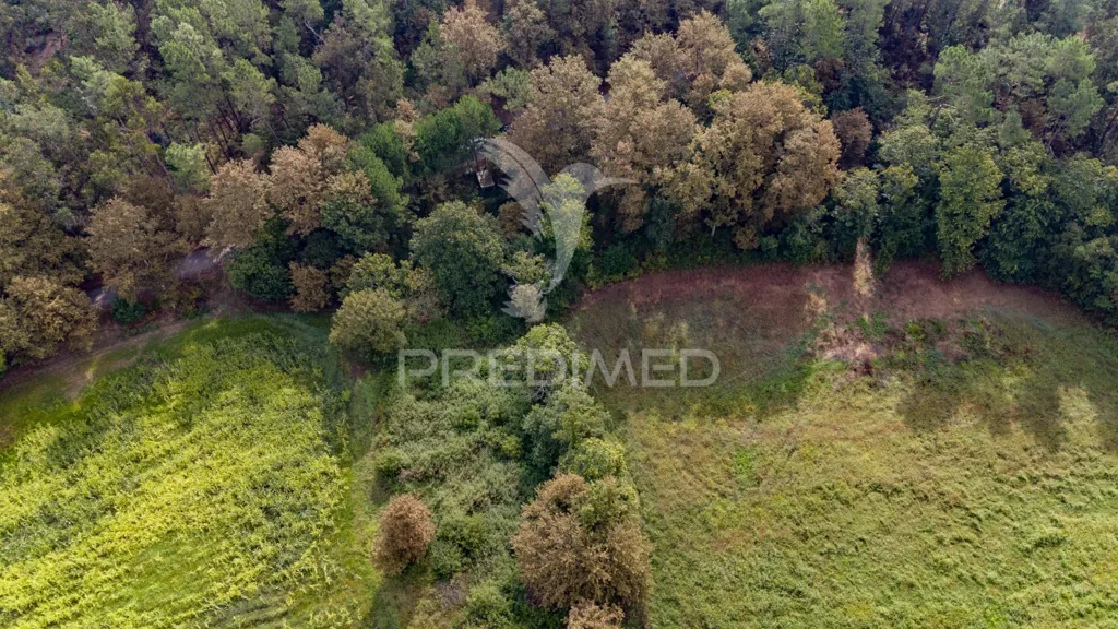 Vue aérienne - Agricultural Land with Construction Viability in Lage