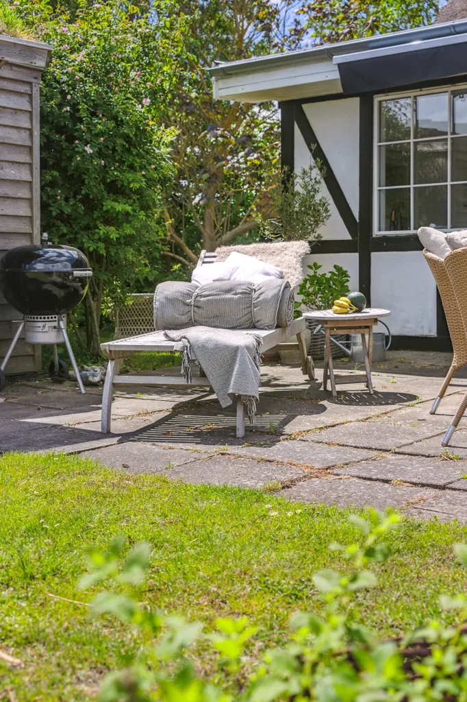 Terrass - Cottage with Sea View in Nyborg