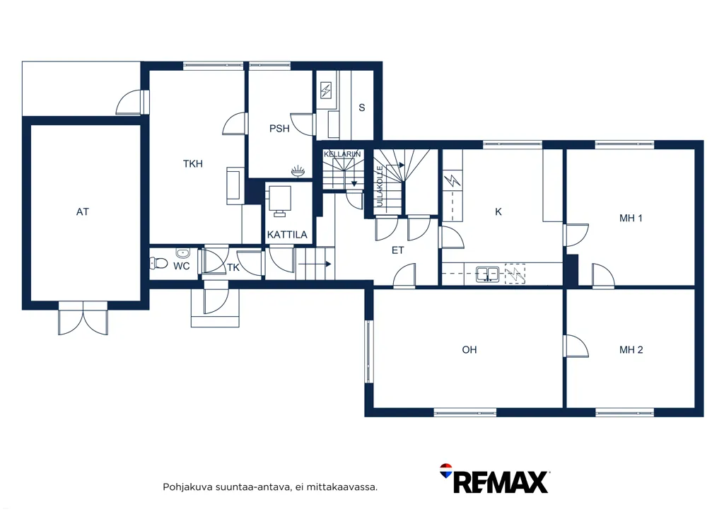 Plan - Maison 4 pièces à FI