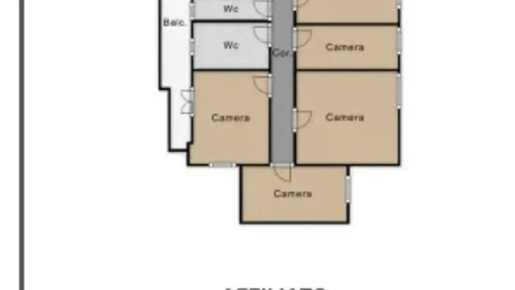 Plaan - Apartment with City View in Naples