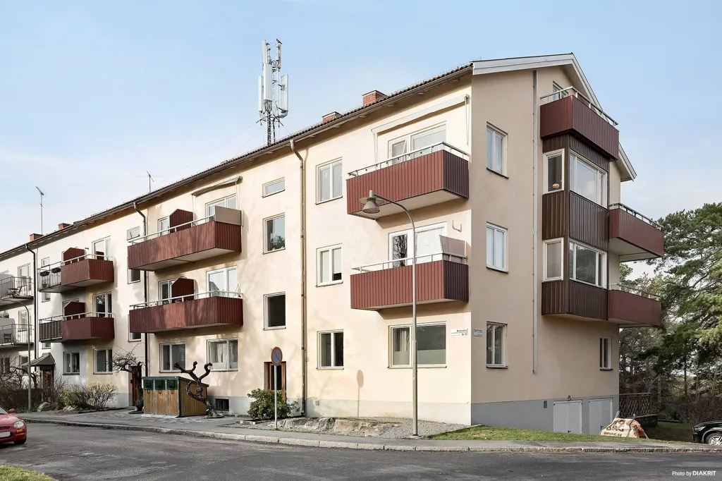 Extérieur - 2-Bedroom Apartment with Two Balconies in Bromma