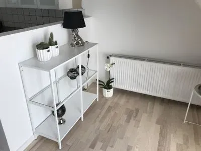 Séjour - Cozy Flat with Balcony in Støvring Midtby
