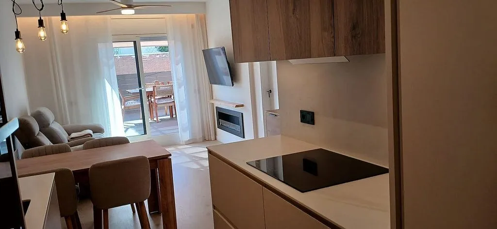 Köök - Penthouse with Terraces in Vila de Gràcia