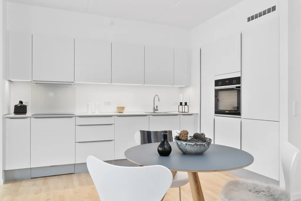 Cucina - Apartment with Balcony in Bindesbøllhusene