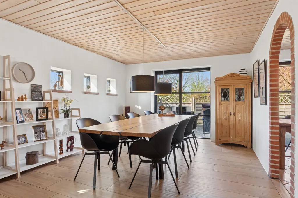 Söögituba - Modernised Villa with Solar Panels in Ørum