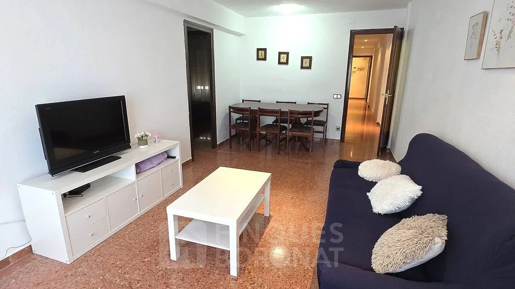 Séjour - Furnished Flat with Elevator in Nou Eixample Sud, Tarragona