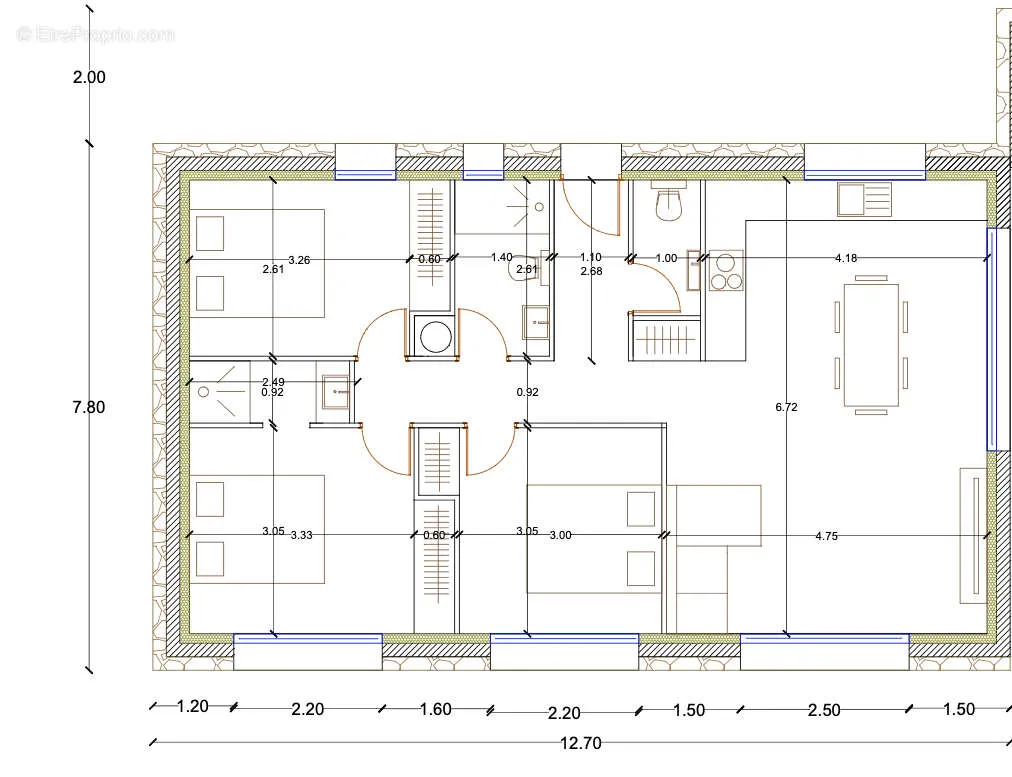 Floor Plan - New Construction House with Garden in Sotta