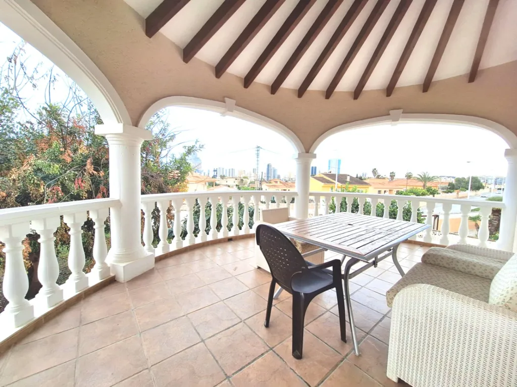 Terrace - Villa with Pool in Calpe Centre