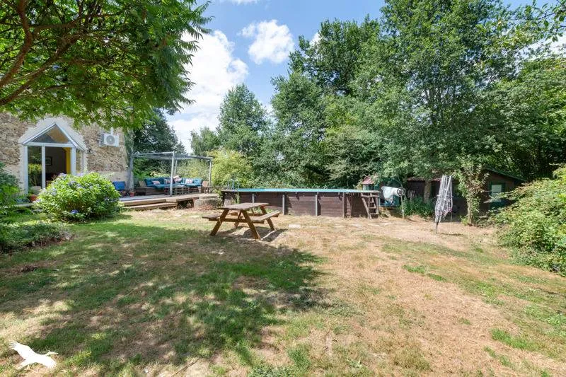 Jardin - Maison en Pierre avec Piscine à Gigondas