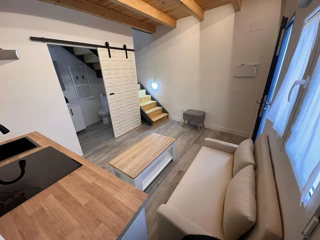 Séjour - Modern Chalet with City Views in San Antón