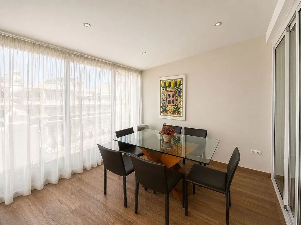 Dining Room - Apartment with Terrace in Sant Francesc