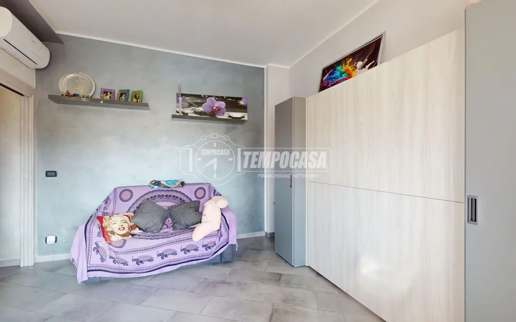 Chambres - Rear-Converted Apartment with Balcony in Turin