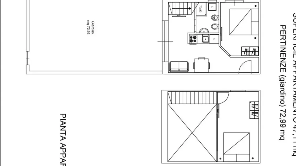 Plaan - Seafront Semi-Detached Villa in Avola