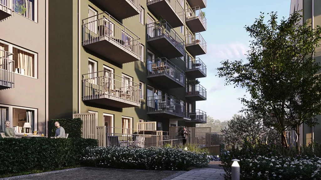 Välivaade - Efficient Flat with Balcony in Stockholm