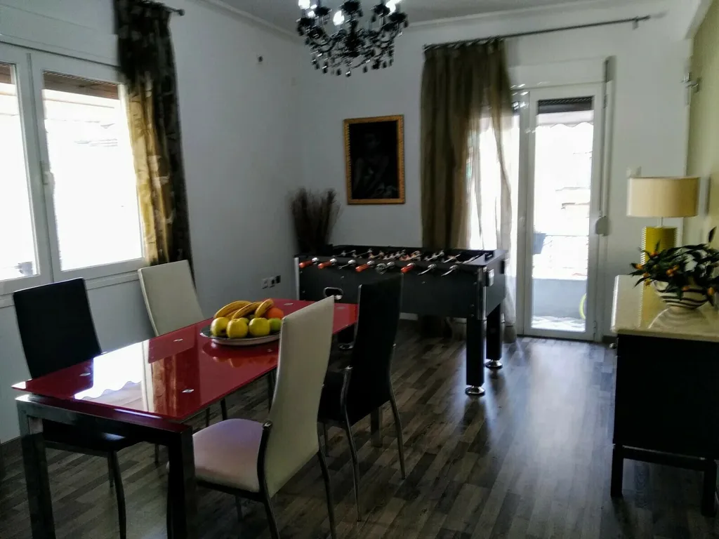 Dining Room - Renovated Flat with Balcony in Exarchia, Athens