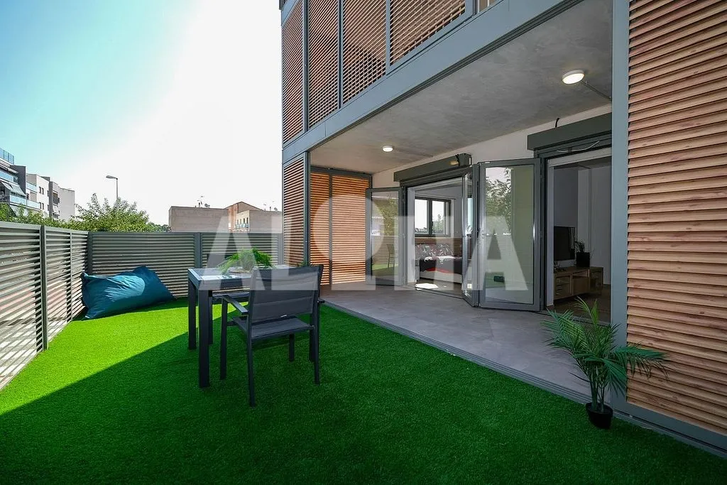 Terrasse - Studio Flat with Terrace in Alfara del Patriarca