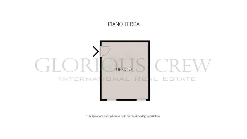 Plan - Historic Apartment with Studio in Brescia