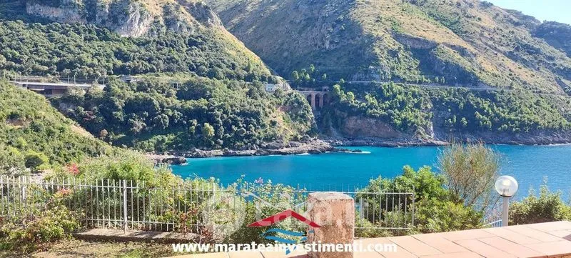 Terrasse - Villa with Sea View in Maratea