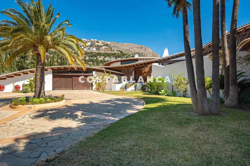 Extérieur - First Line Villa with Sea Views in Altea Hills