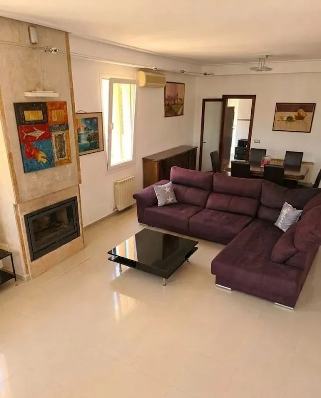 Soggiorno - Chalet with Pool and Terrace in Cala Murada