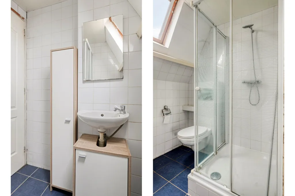 Salles de bain - Corner House with Patio in Terneuzen