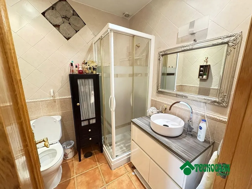 Salles de bain - Terraced House with Balcony in Torrijos