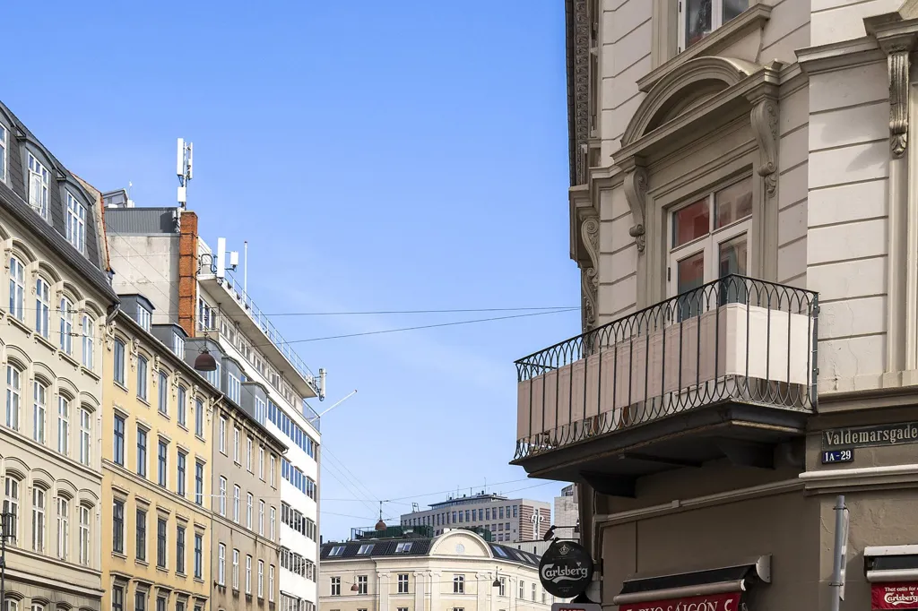3-toaline korter asukohas København V