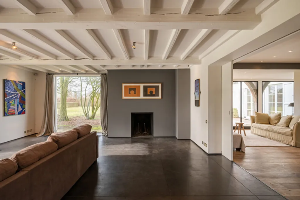 Séjour - Villa avec Terrasse et Jardin à Kruisem