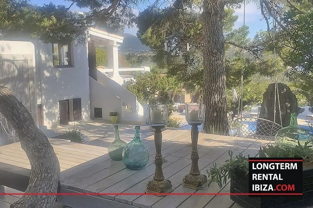 Terrasse - Chalet with Pool and Sea View in Cala Vedella
