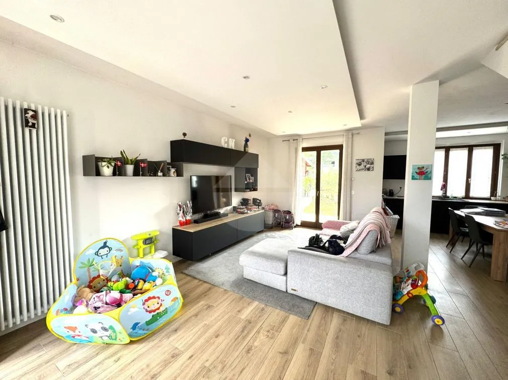 Living Room - Semi-detached Villa with Garden in Perugia