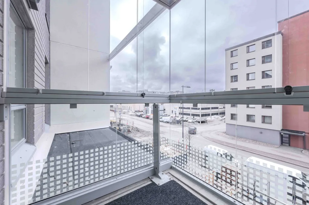 Balcony - Modern Apartment with Balcony in Espoo