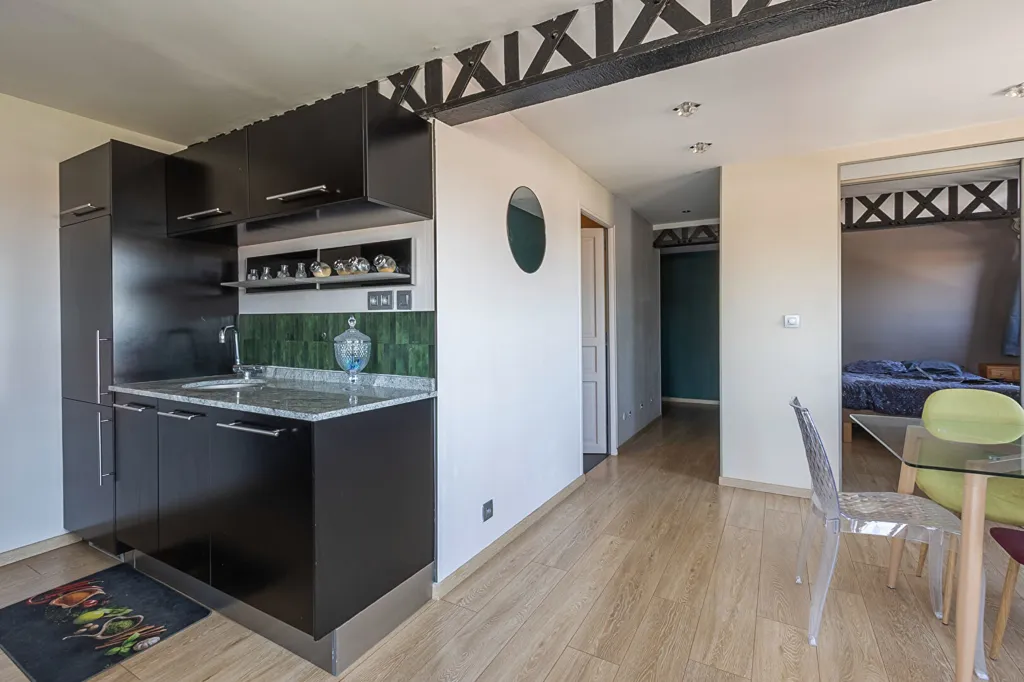 Köök - Bright 1-Bed Flat in Roncq