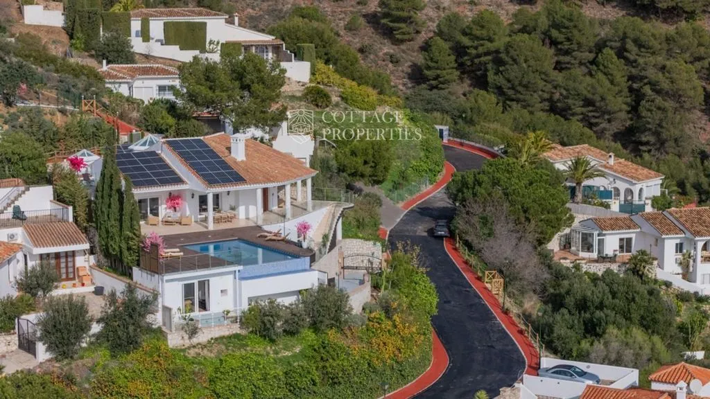 Õhuvaade - Luxury Villa with Sea Views in Mijas
