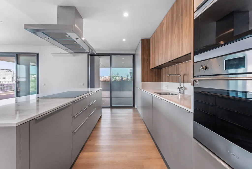 Cuisine - Penthouse with Pool in Miraflores, Oeiras