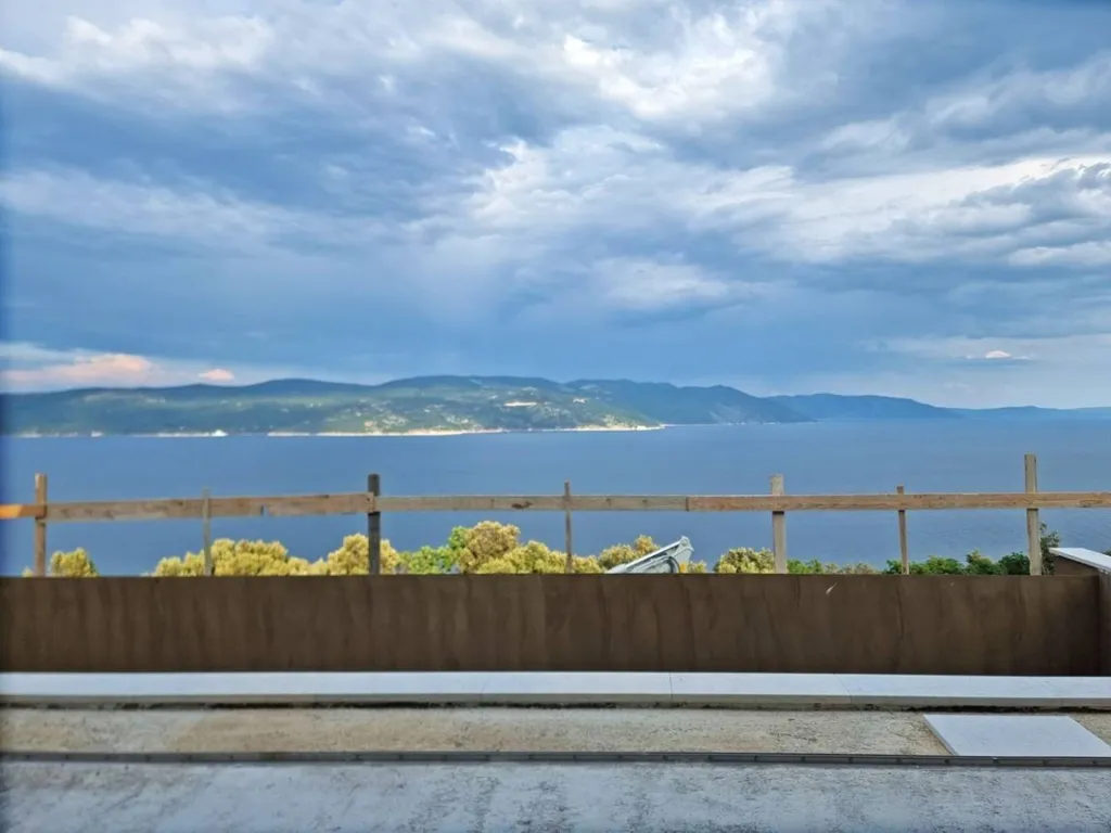 Terrasse - Villa with Sea View in Rabac, Istra