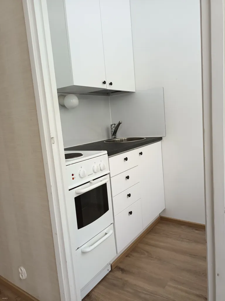 Köök - Bright Studio with Forest View in Kaivoksela, Vantaa