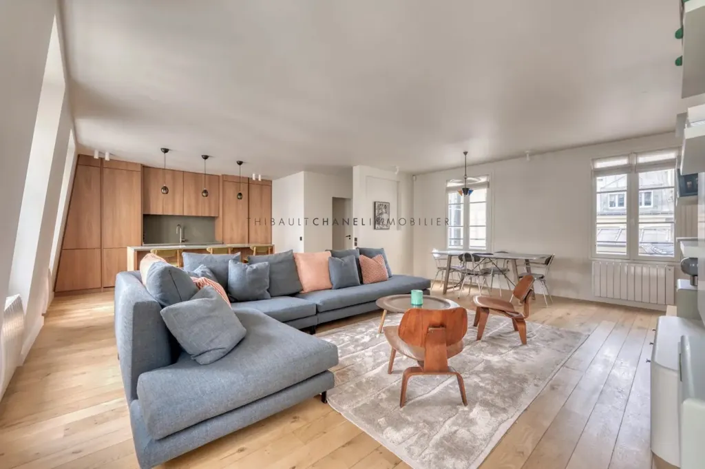 Elutuba - Duplex with Terrace in Paris 3rd Arrondissement