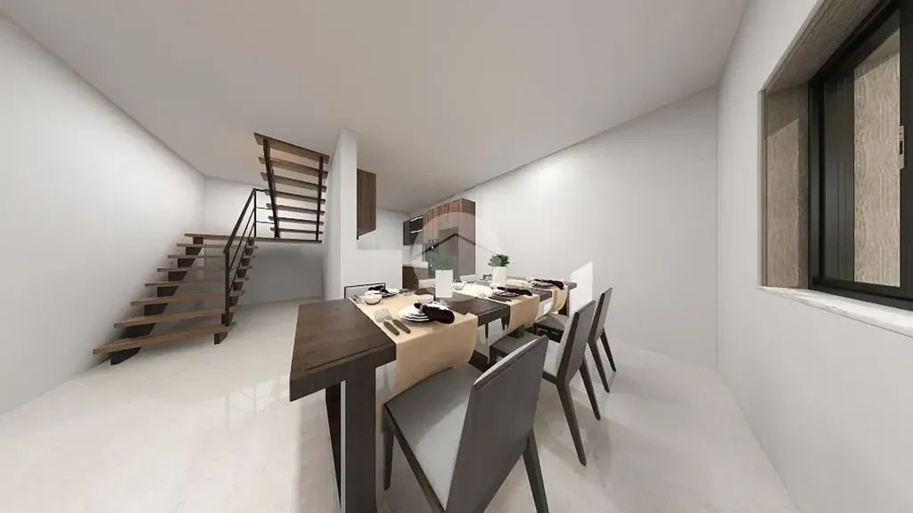Dining Room - Newly Constructed Villa with Terraces in Castelcovati