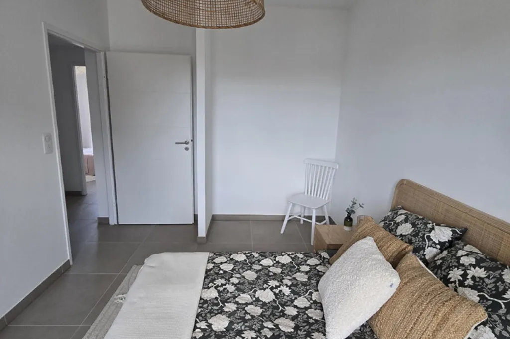 Chambres - Appartement 5 Pièces avec Vue Panoramique à Montpellier
