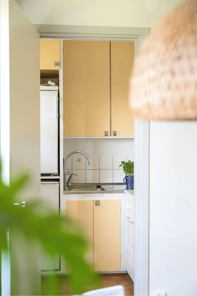 Köök - Flat with Garden Access in Björkekärr