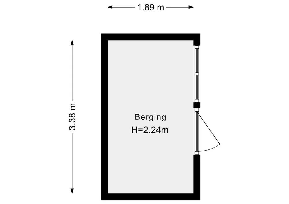 Plan - Interwar Semi-detached House in Den Helder