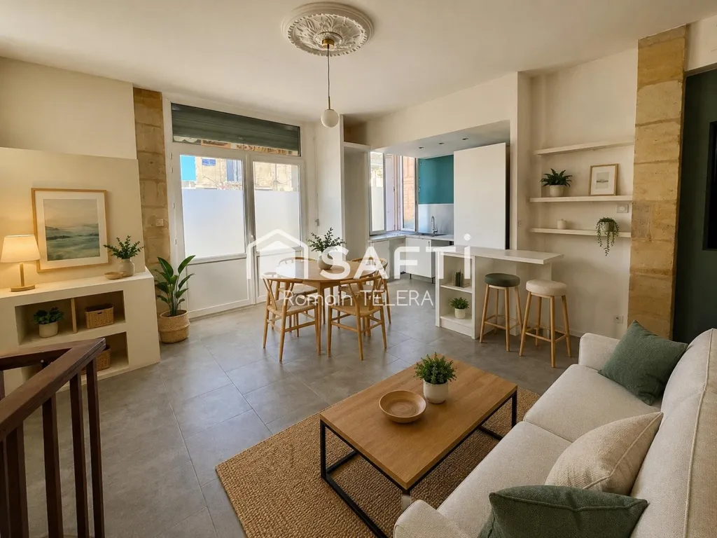 Appartement 3 pièces à BORDEAUX