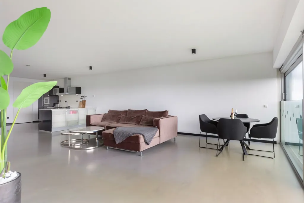 Séjour - Penthouse with View in Amsterdam West